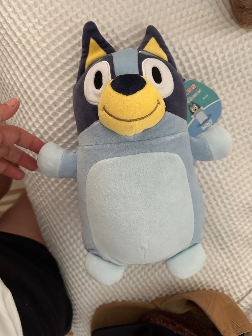 Lucy Plush Character - Light Blue & Navy Soft Toy
